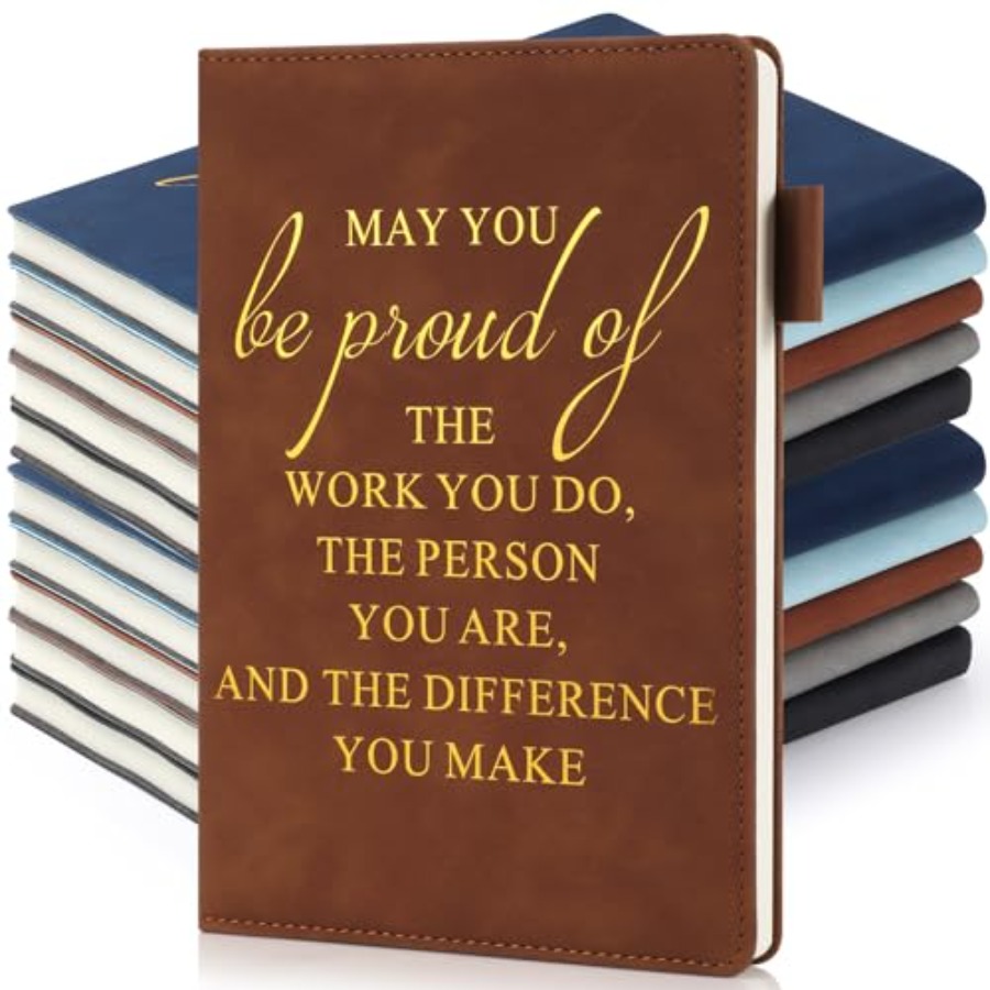 Leatherwork Appreciation - 20 Pcs Employees Appreciation Gifts A5