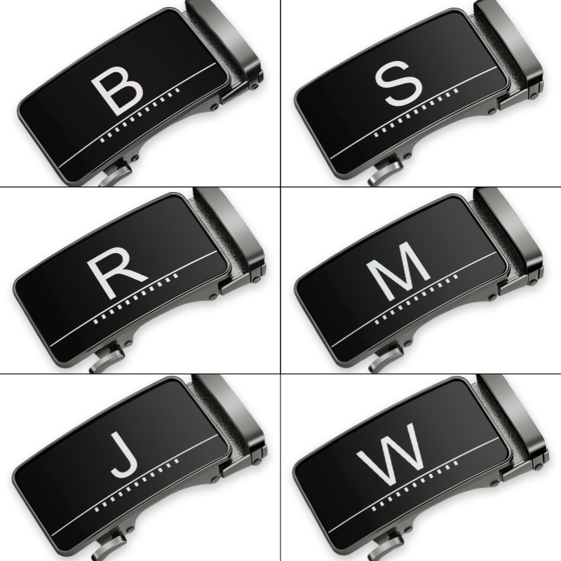 Belt Buckle Blank - Men's Letter Business Belt Buckle Replacement