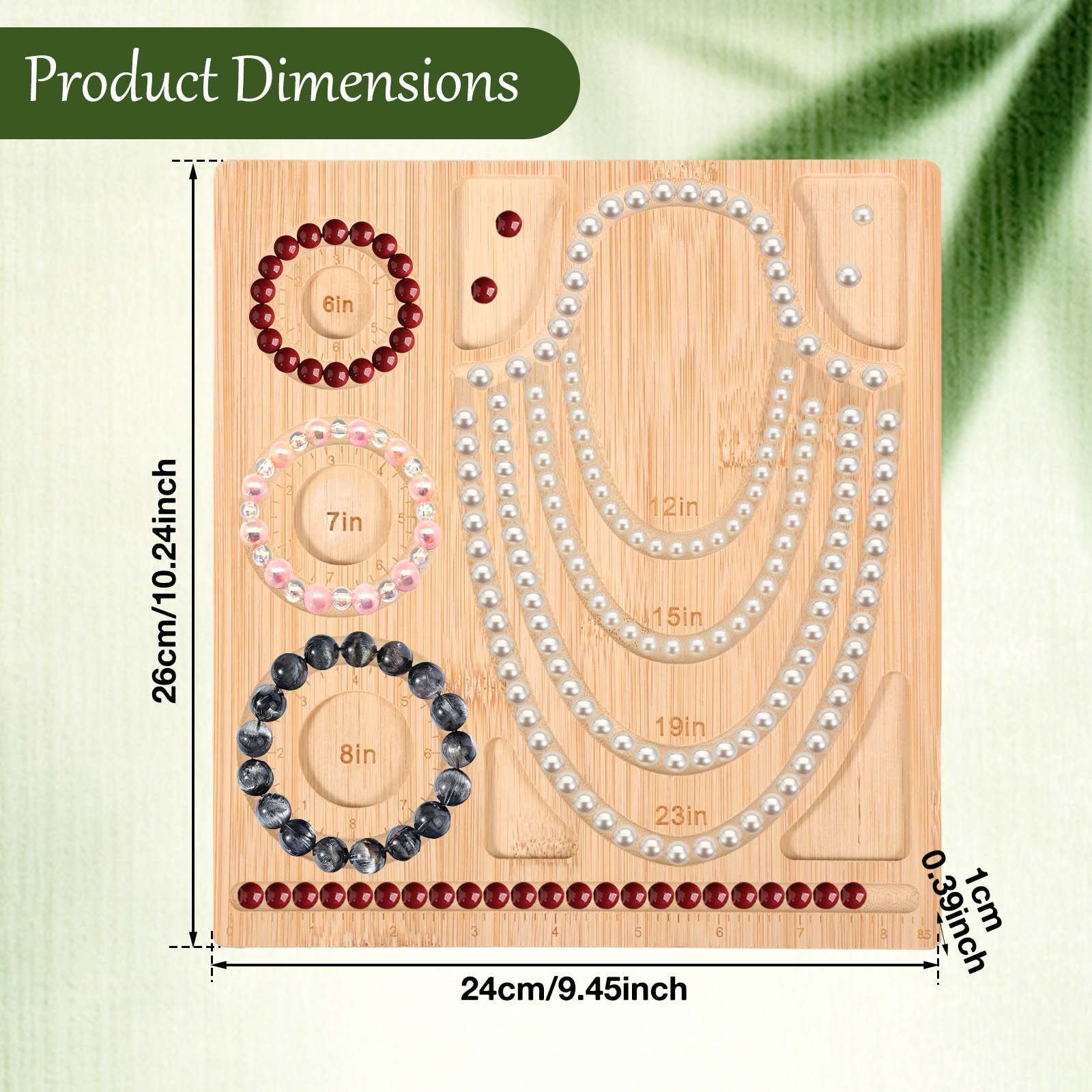 Wooden Beading Design Board DI - Leatherwork Accessories reseña y precio