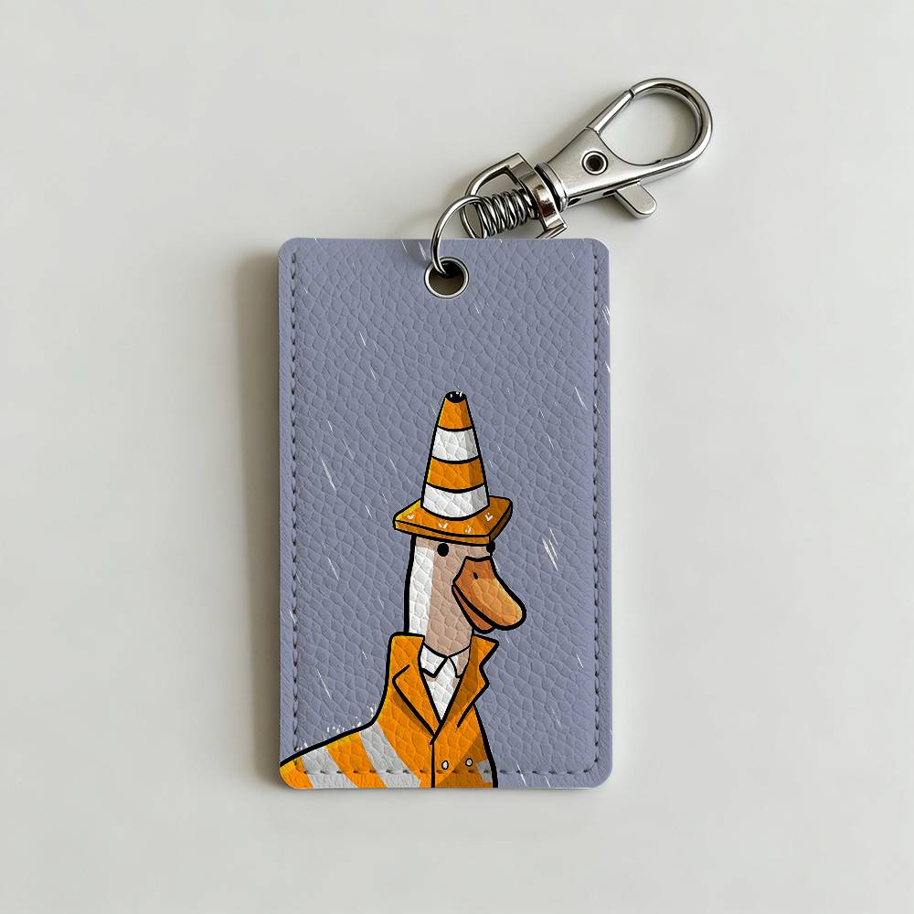 Cartoon Cute Goose Duck Badge  - Leather Work Is reseña y precio