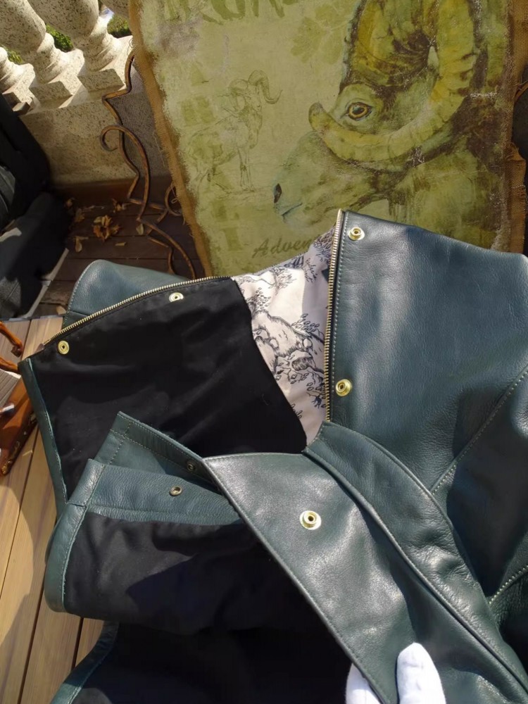 Mens Genuine Cow Leather Jacke - Leather Work Jacket Mens reseña y precio