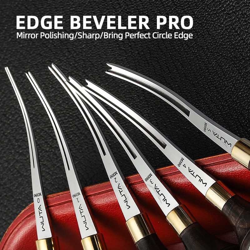 WUTA Leather Edge Beveler PRO  - Leatherwork Edge Creaser reseña y precio