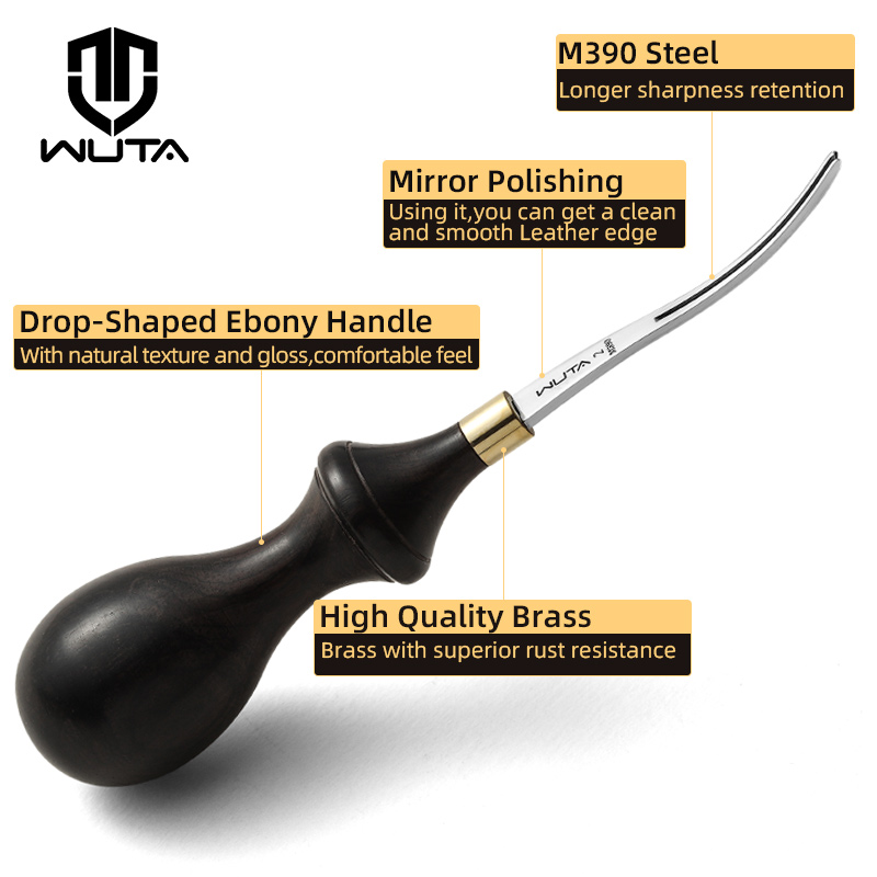 WUTA Leather Edge Beveler PRO  - Leatherwork Edge Creaser reseña y precio