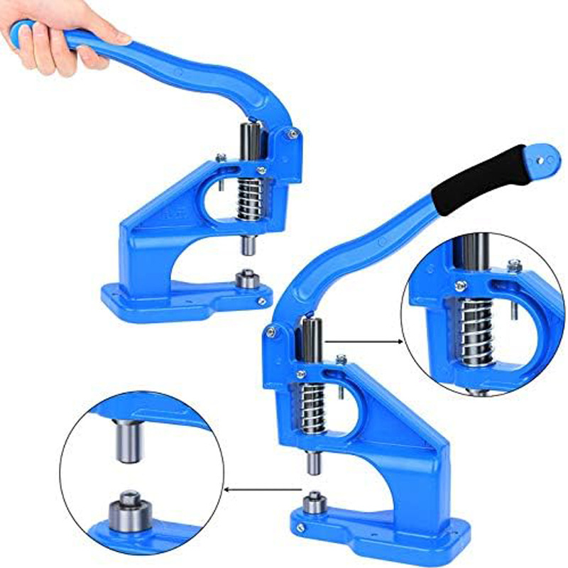 Manual Hand Press Button Punch - Leatherwork Hand Press reseña y precio