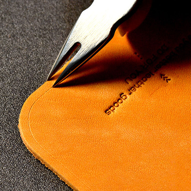 1Pc Leather Shallow Slot Edge  - Leatherwork Edge Creaser reseña y precio