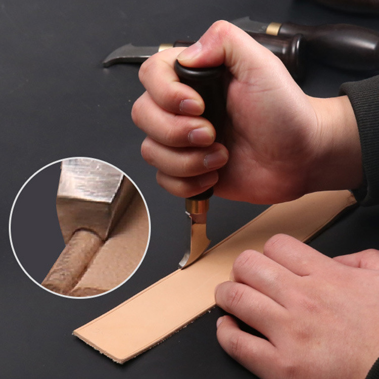 1PCS Leather Shallow Slot Edge - Leatherwork Edge Creaser reseña y precio