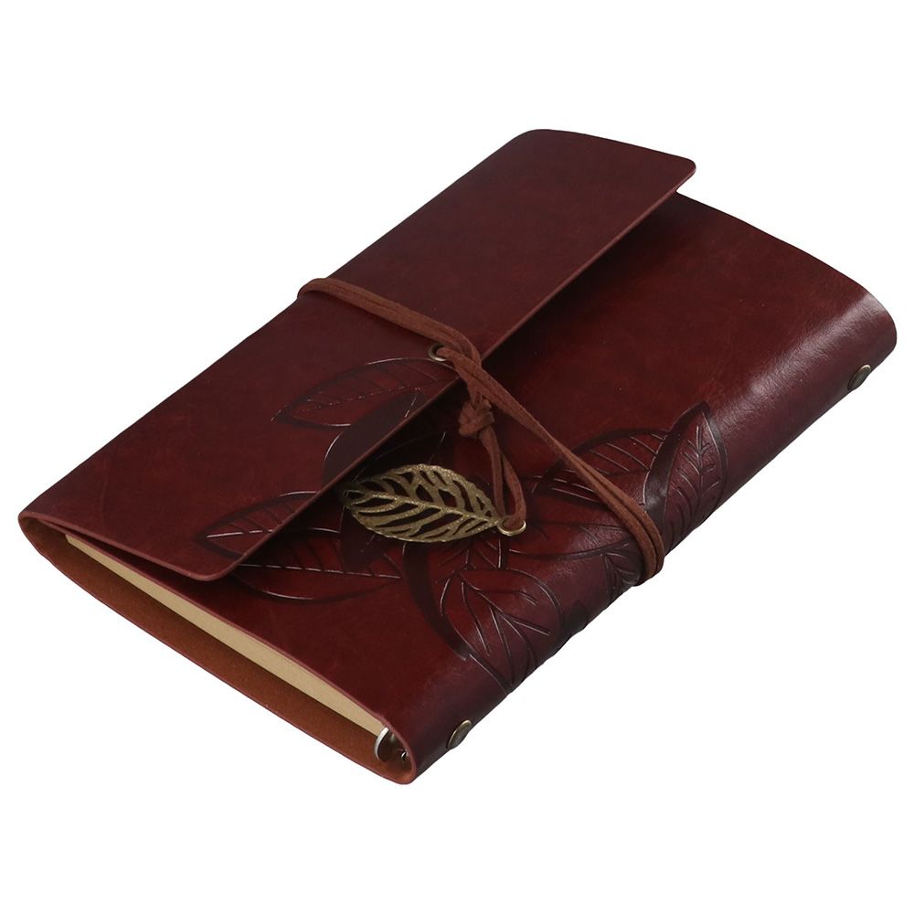 Vintage PU Leather Travelers N - Leather Work Diary reseña y precio