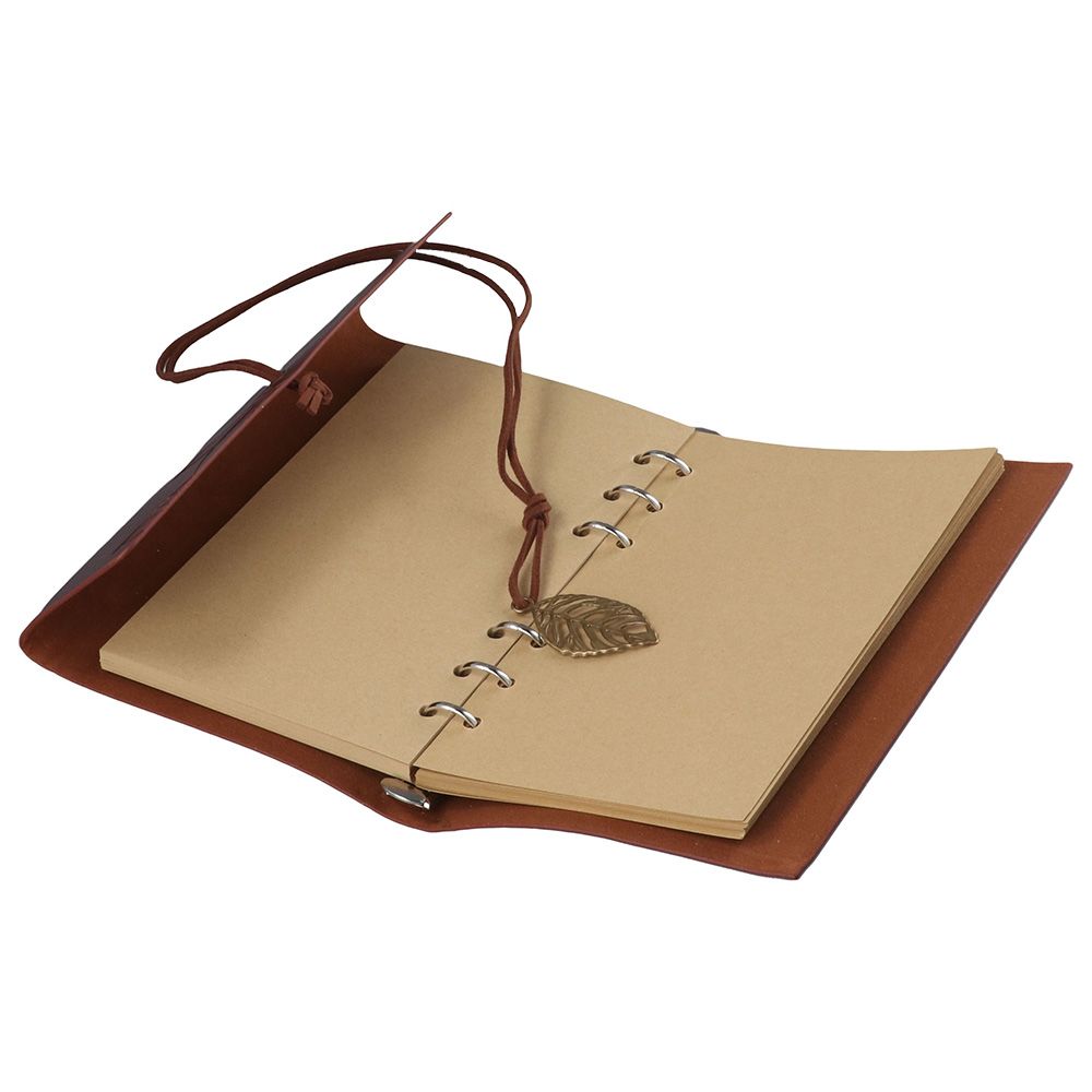 Vintage PU Leather Travelers N - Leather Work Diary reseña y precio