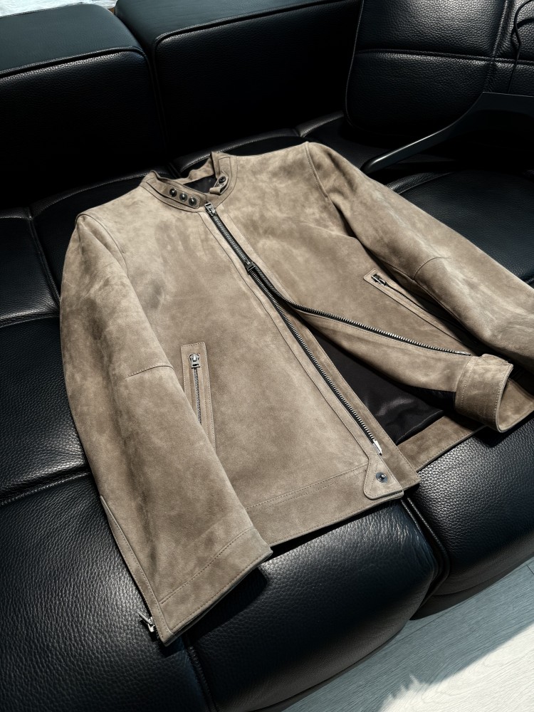 Fashion Mens New Slim Fit Stan - Leather Work Jacket Mens reseña y precio