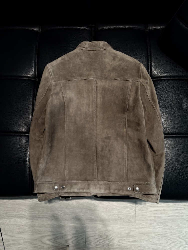 Fashion Mens New Slim Fit Stan - Leather Work Jacket Mens reseña y precio