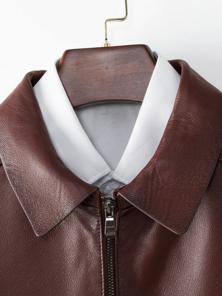 Mens Business Casual Work Cowh - Leather Work Jacket Mens reseña y precio