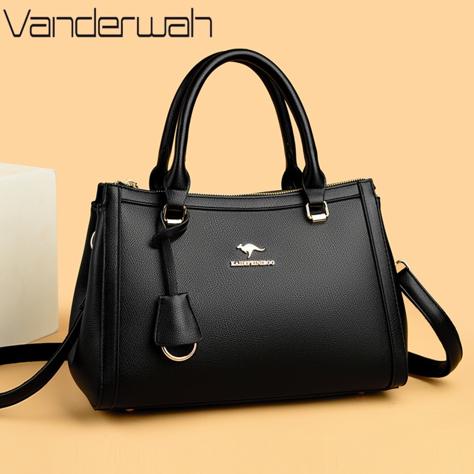 Kangaroo Brand Soft Pu Leather - Leather Work Handbags reseña y precio