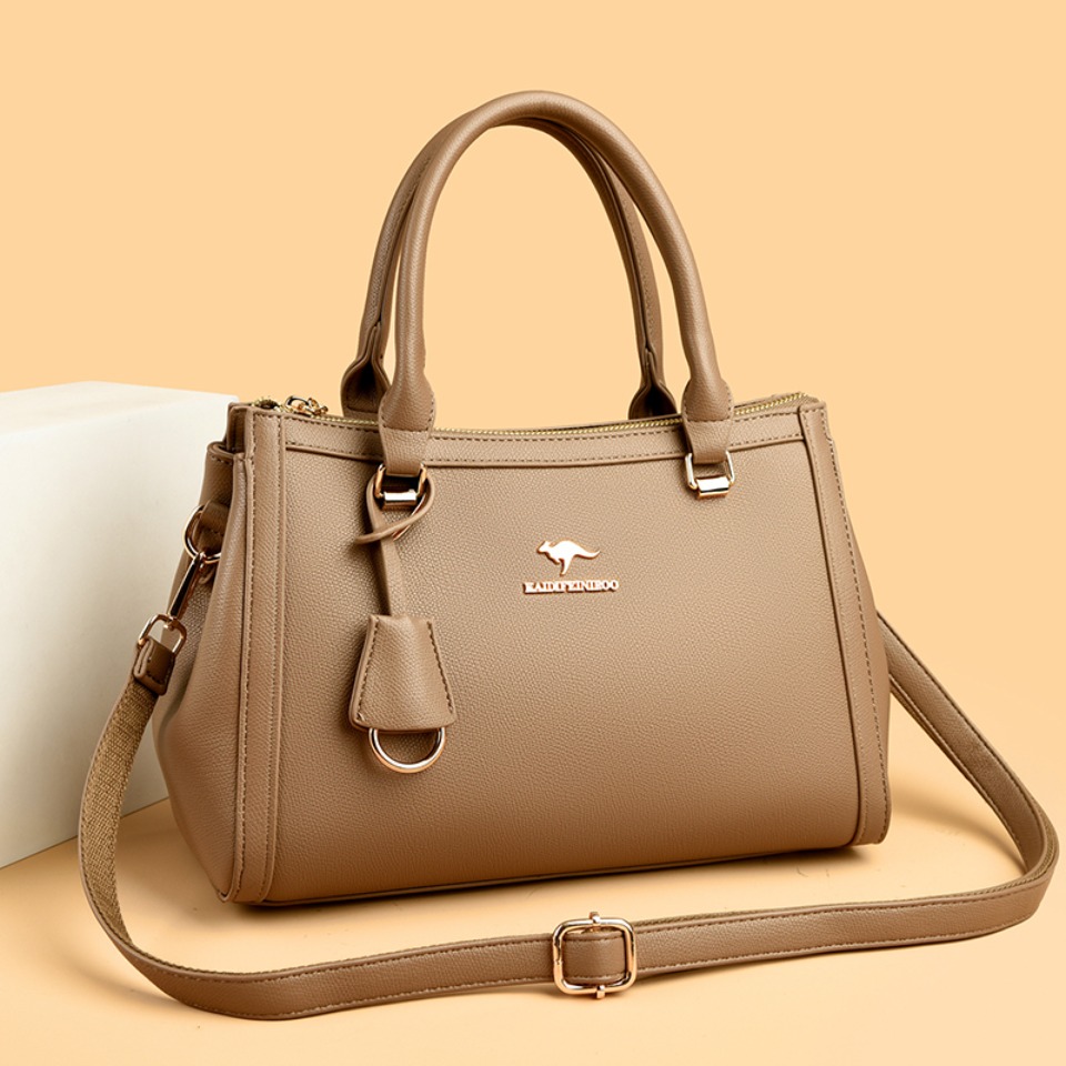 Kangaroo Brand Soft Pu Leather - Leather Work Handbags reseña y precio