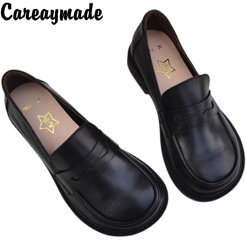 Careaymade-Women's Casual Shoe - Leather Work Is reseña y precio