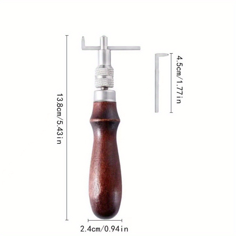 1PC Adjustable Leather Edge St - Leatherwork Accessories reseña y precio