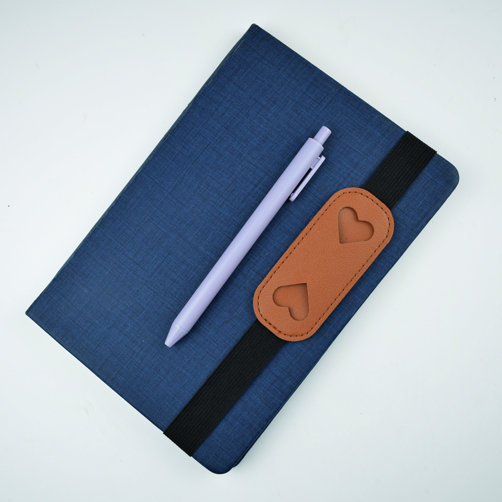 Elastic PU Leather Pen Holder  - Leather Work Diary reseña y precio