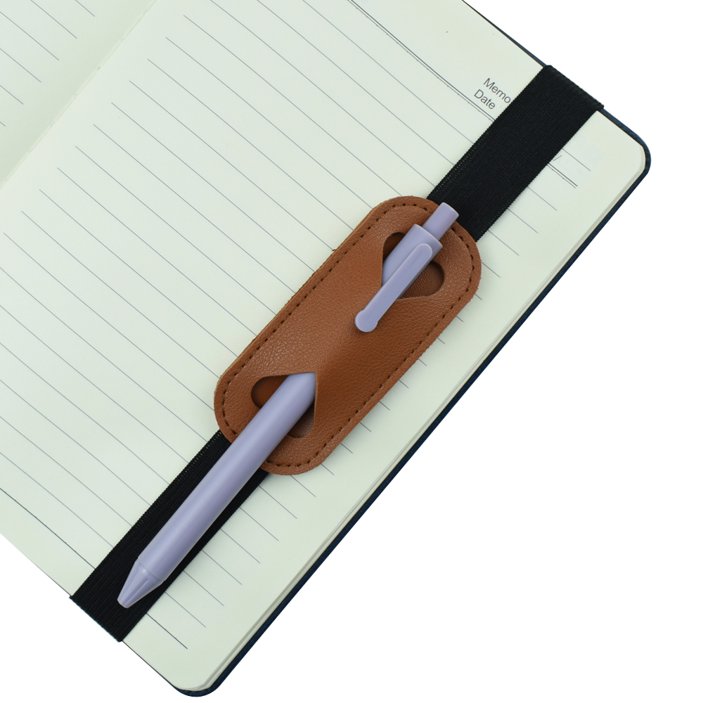Elastic PU Leather Pen Holder  - Leather Work Diary reseña y precio