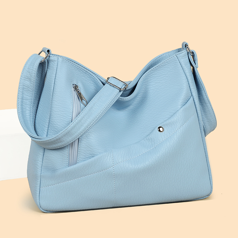 Women's PU Leather Crossbody B - Leather Work Handbags For Women reseña y precio