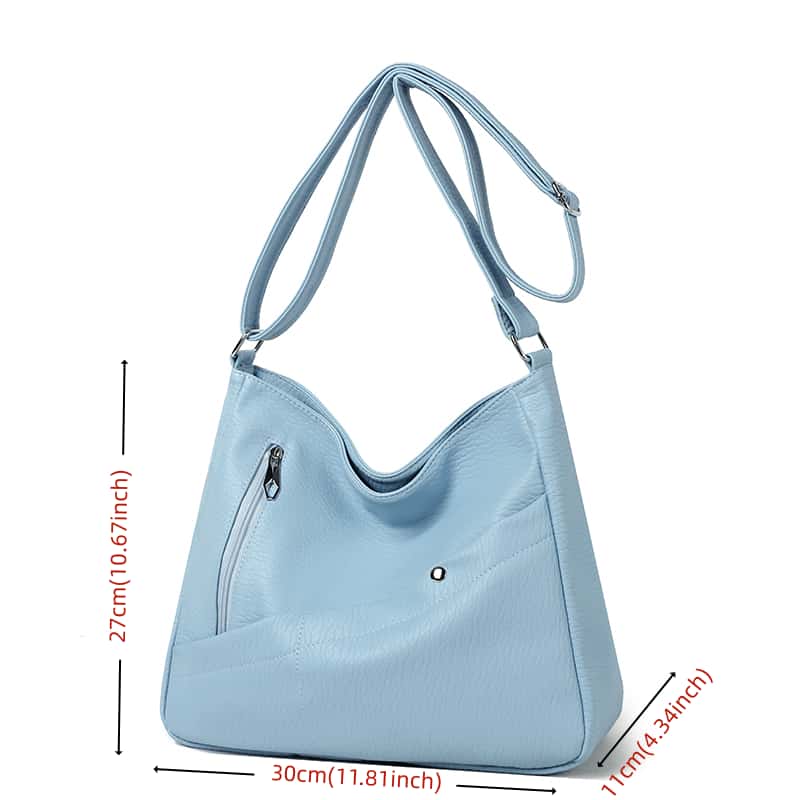 Women's PU Leather Crossbody B - Leather Work Handbags For Women reseña y precio