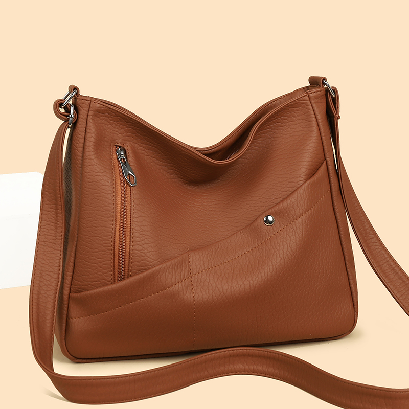 Women's PU Leather Crossbody B - Leather Work Handbags For Women reseña y precio