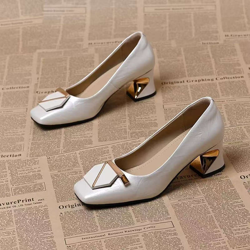 High heels 2026 work leather s - Leatherwork In French reseña y precio