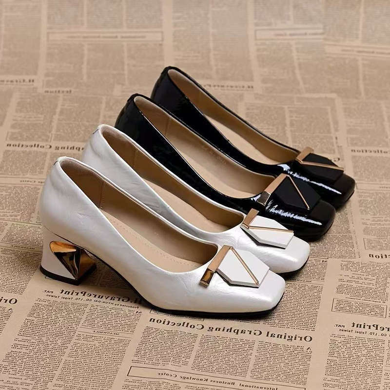 High heels 2026 work leather s - Leatherwork In French reseña y precio