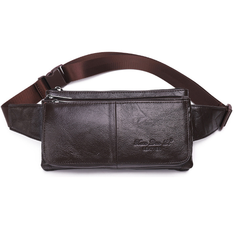 Men Waist Fanny Pack Belt Hip  - Leatherwork Wallet reseña y precio