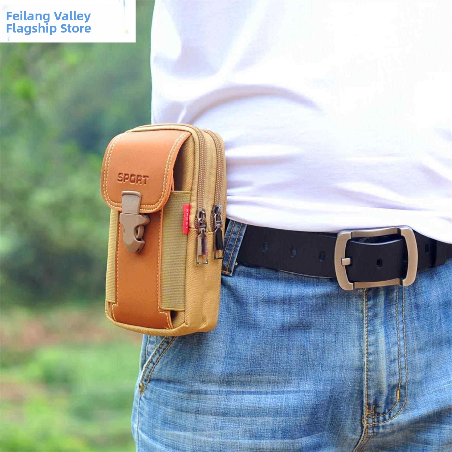 Functional Canvas Phone Bag fo - Leather Work Bag reseña y precio