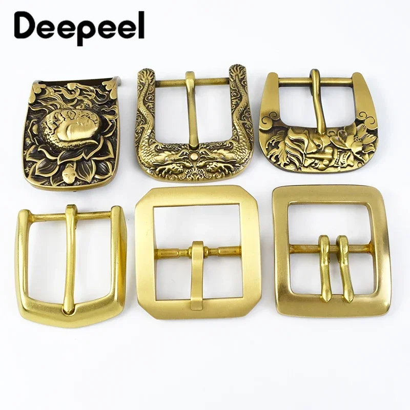 Deepeel 40mm Pure Copper Belt  - Belt Buckle Blank reseña y precio