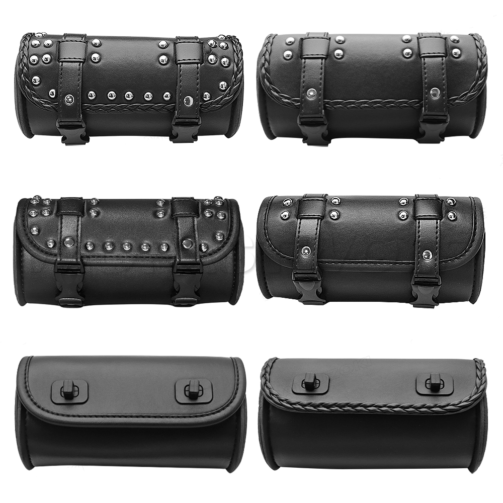 Motorcycle Fork PU Leather Tra - Leather Work Bag reseña y precio