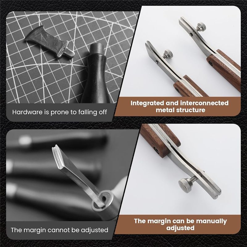 A60zadjustable Edge Creaser Fo - Leatherwork Edge Creaser reseña y precio