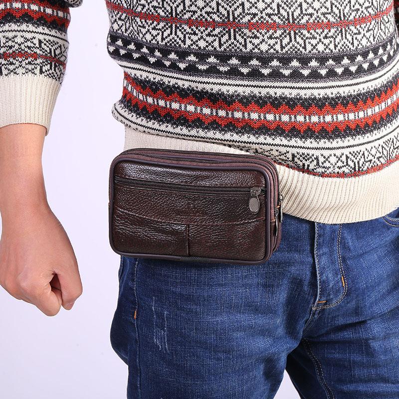 1PC Leather Hand Bags For Men  - Leatherwork Wallet reseña y precio