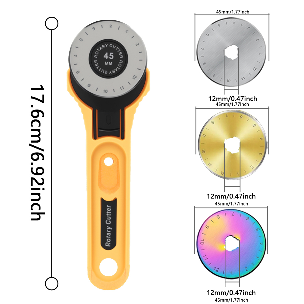 45mm Rotary Fabric Cutter Leat - Leatherwork Accessories reseña y precio