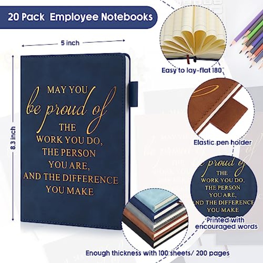 20 Pcs Employees Appreciation  - Leatherwork Appreciation reseña y precio