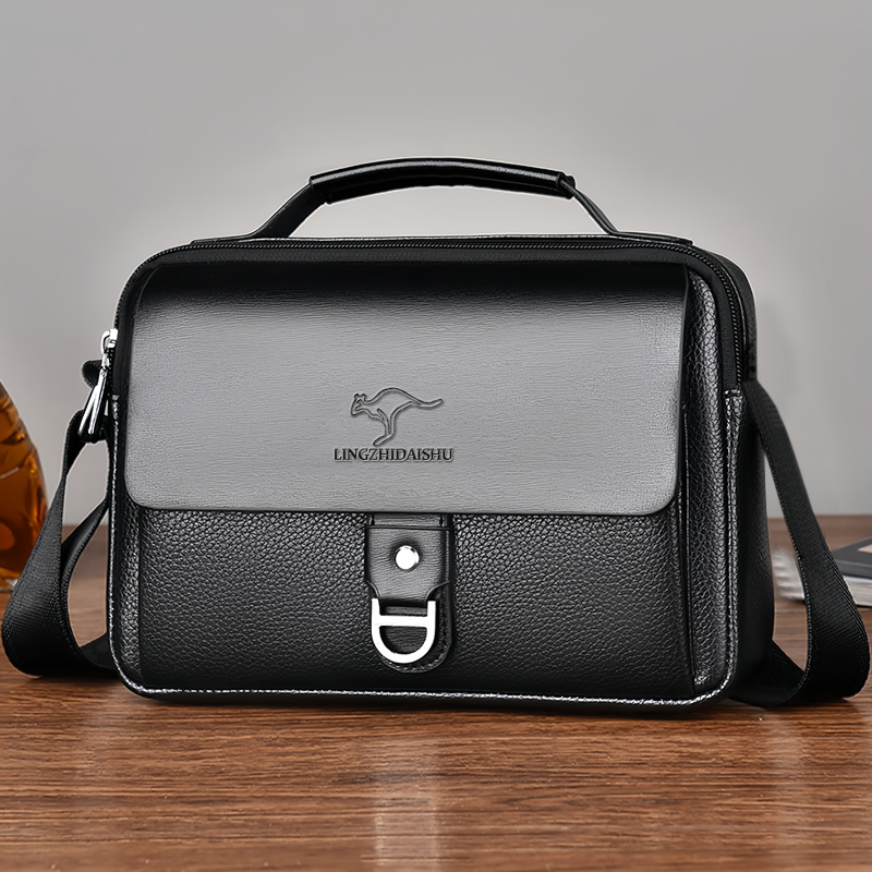 Durable Wear-resistant Two-ton - Leather Work Handbags reseña y precio