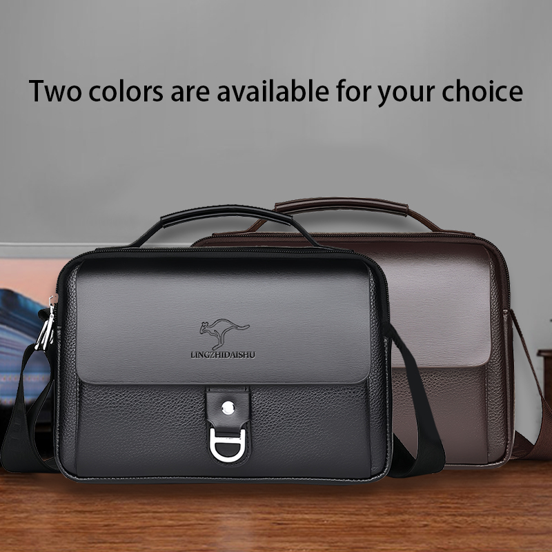 Durable Wear-resistant Two-ton - Leather Work Handbags reseña y precio