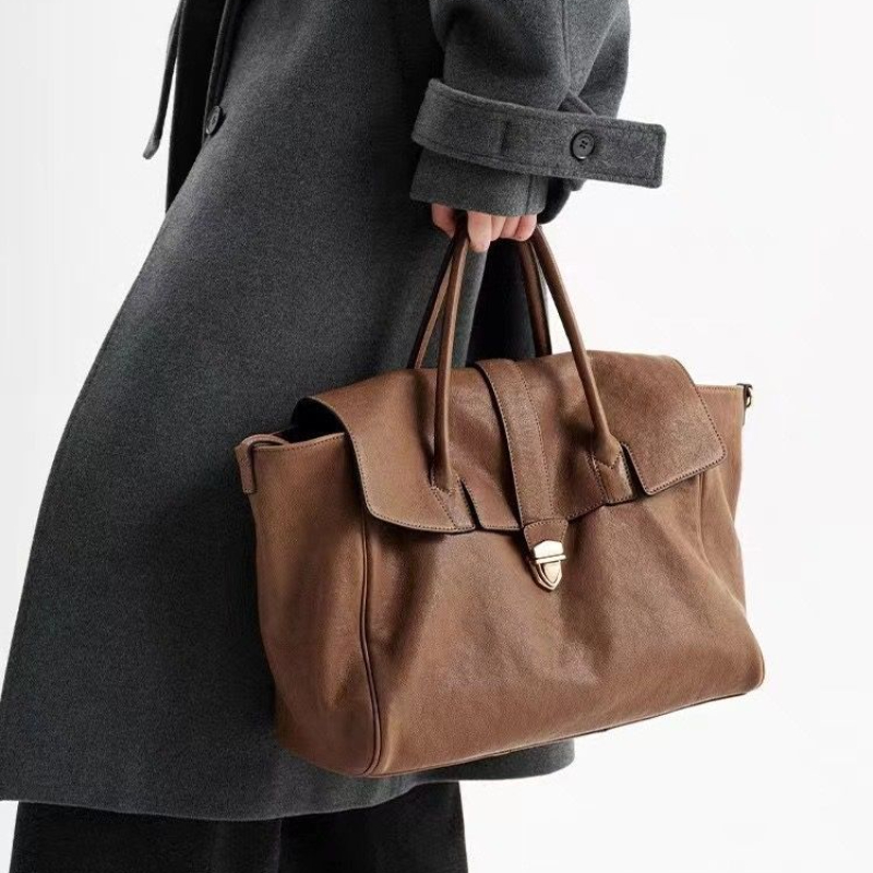 2025 New Bags High Version Fla - Leather Work Handbags reseña y precio