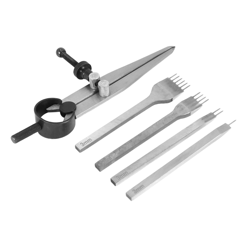A64Z Leather Chisel Set, Prong - Wing Divider Stitch reseña y precio