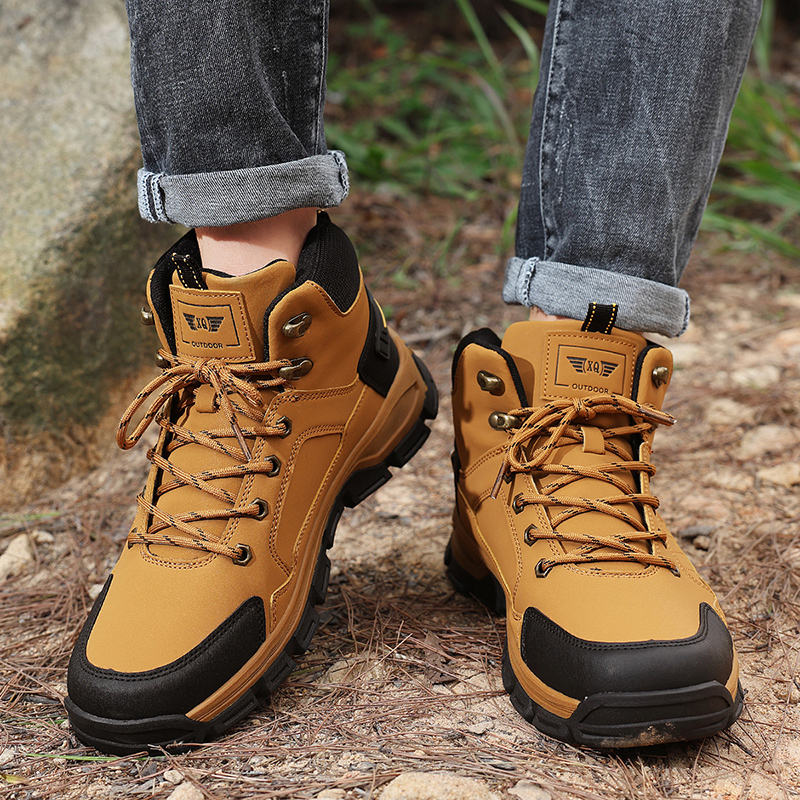 New Autumn Men's Boots Fashion - Leather Work Is reseña y precio