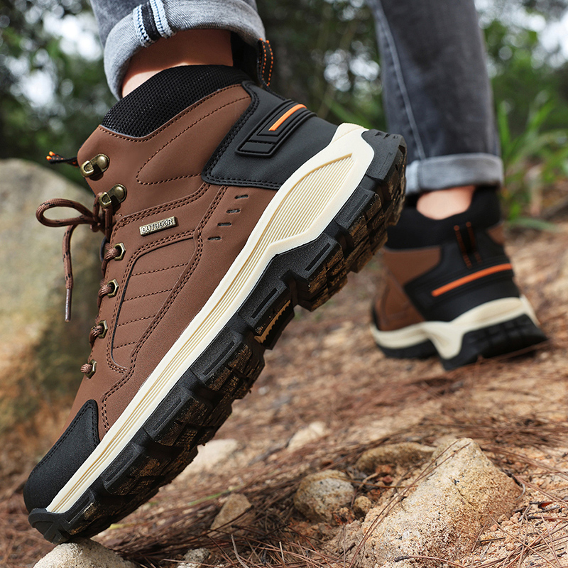 New Autumn Men's Boots Fashion - Leather Work Is reseña y precio