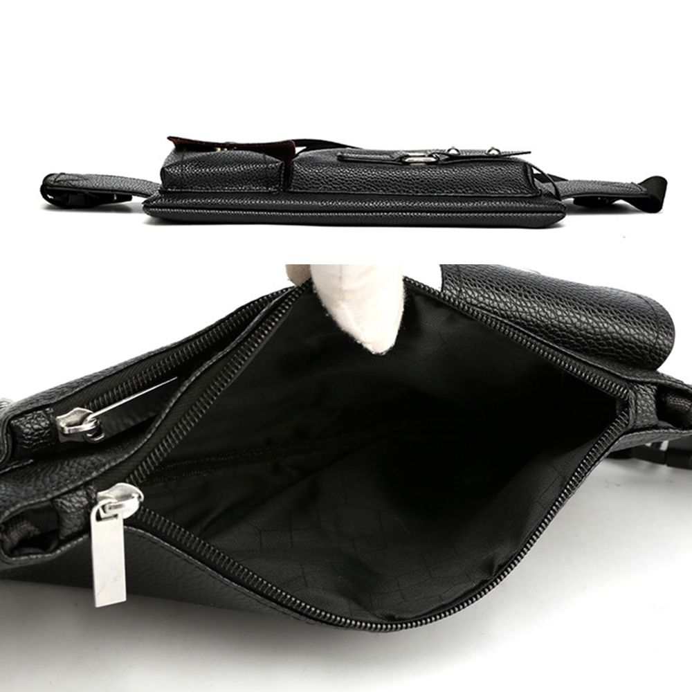 Fashion Men Women Waist Bag Ca - Leatherwork Wallet reseña y precio