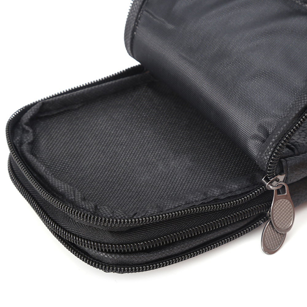 Men Waist Bag Mobile Phone Bag - Leather Work Bag reseña y precio