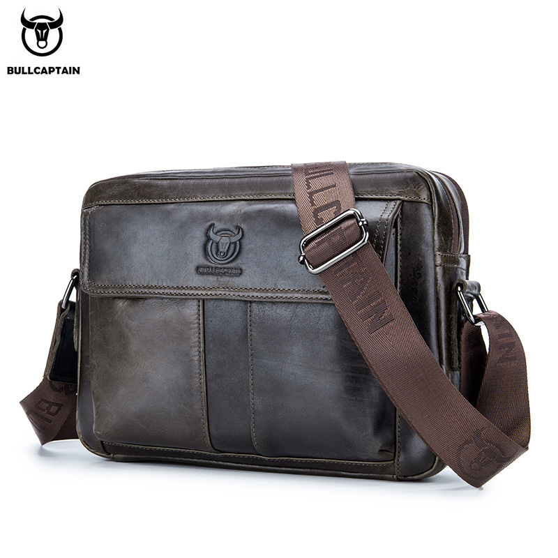 BULLCAPTAIN Genuine Leather Me - Leather Work Handbags reseña y precio