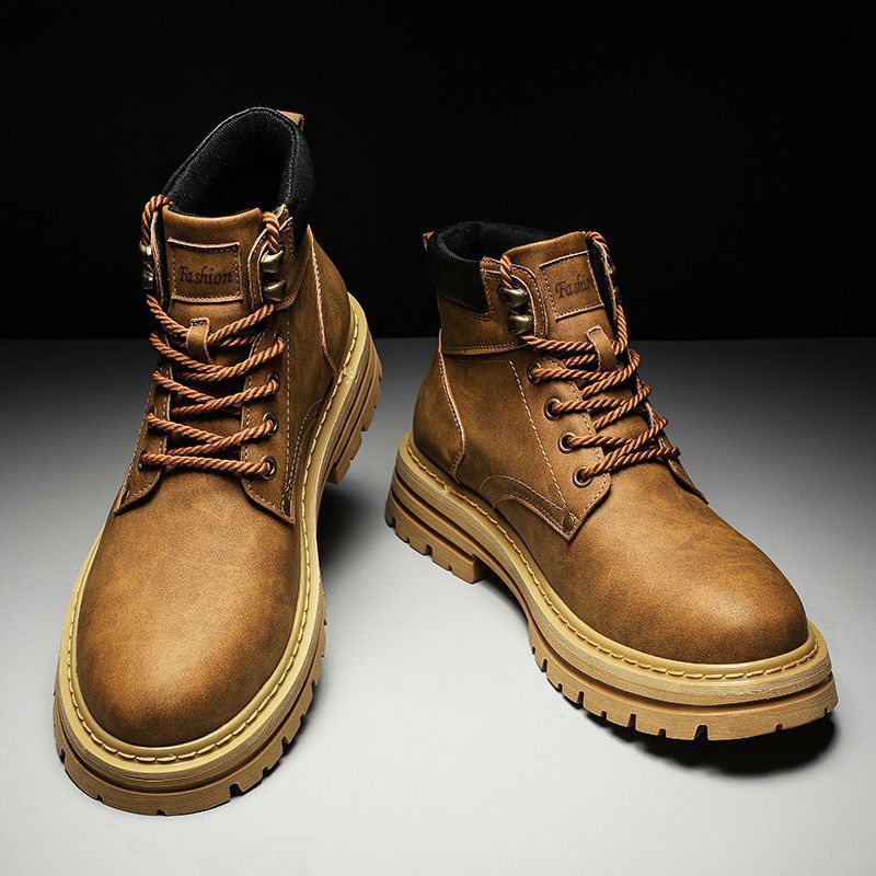 Fashion Men Boots Spring Comfo - Leather Work Is reseña y precio
