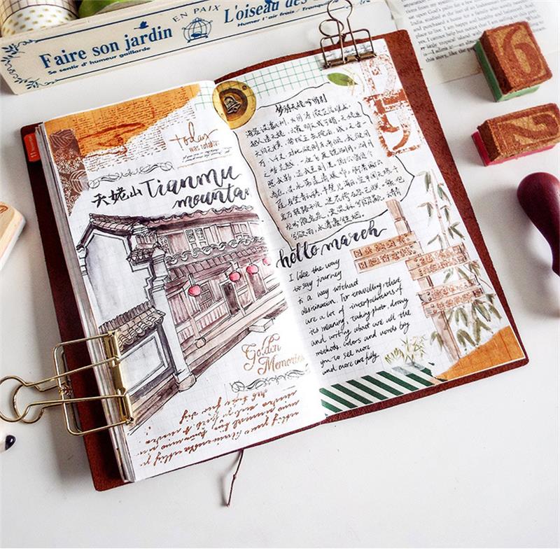 Defective Retro Leather Cover  - Leather Work Diary reseña y precio