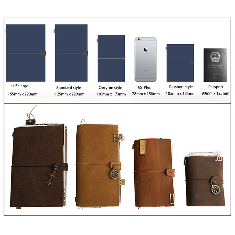 Defective Retro Leather Cover  - Leather Work Diary reseña y precio