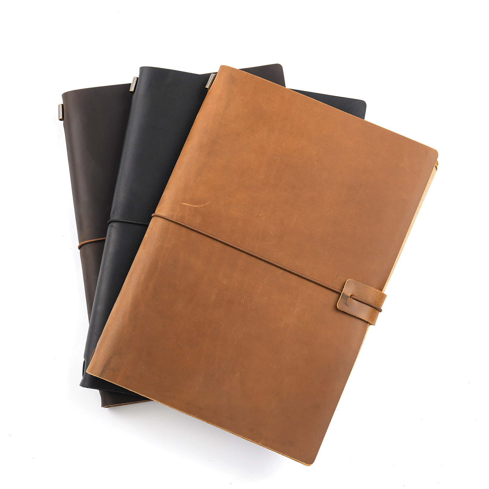 Handmade B5 Genuine Leather Tr - Leather Work Diary reseña y precio