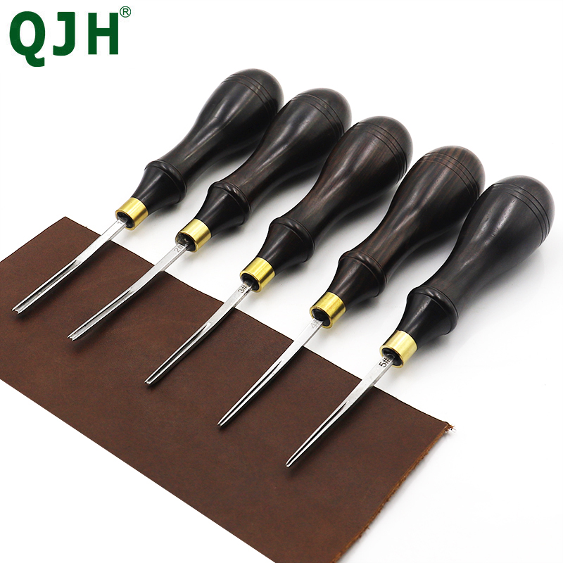 QJH Leather Edge Beveler PRO S - Leatherwork Edge Creaser reseña y precio