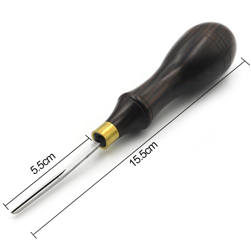 QJH Leather Edge Beveler PRO S - Leatherwork Edge Creaser reseña y precio