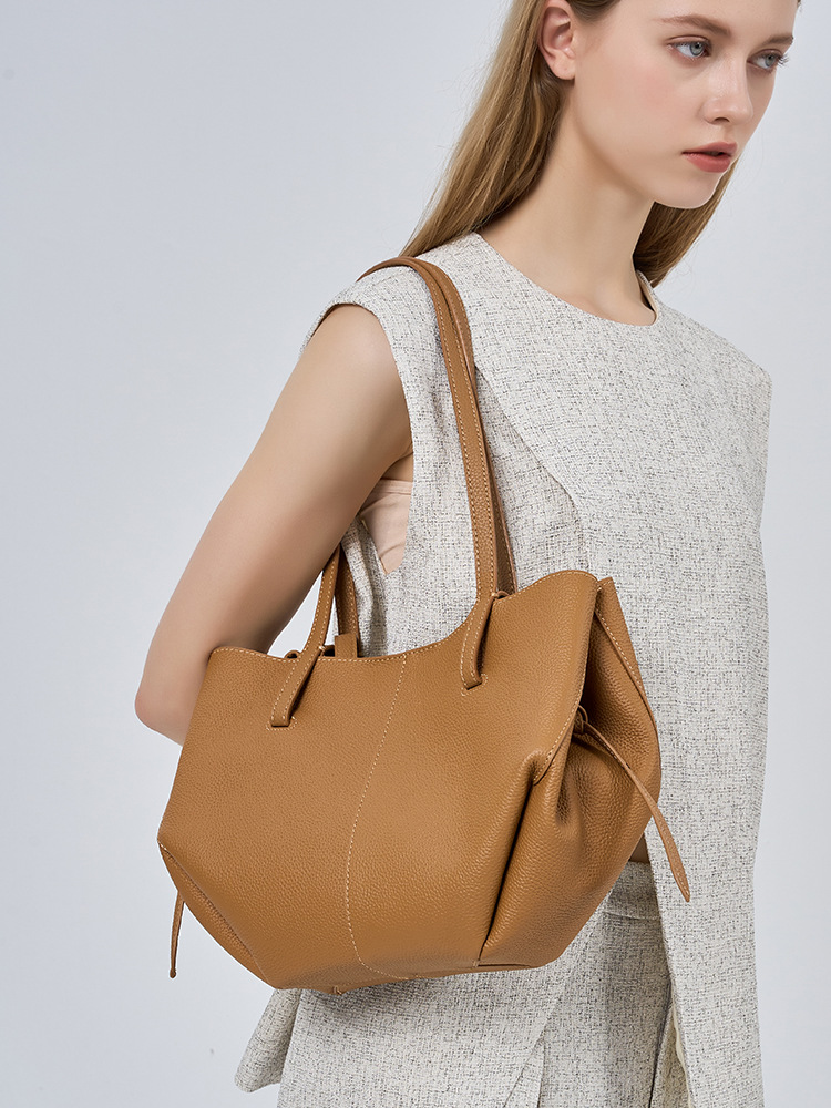 Women Real Leather Soft Tote B - Leather Work Handbags reseña y precio
